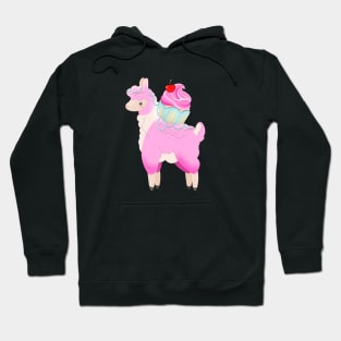 Cupcake Llama Hoodie